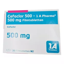 Цефаклор Stada/1A Германия 500мг таблетки №20 фото